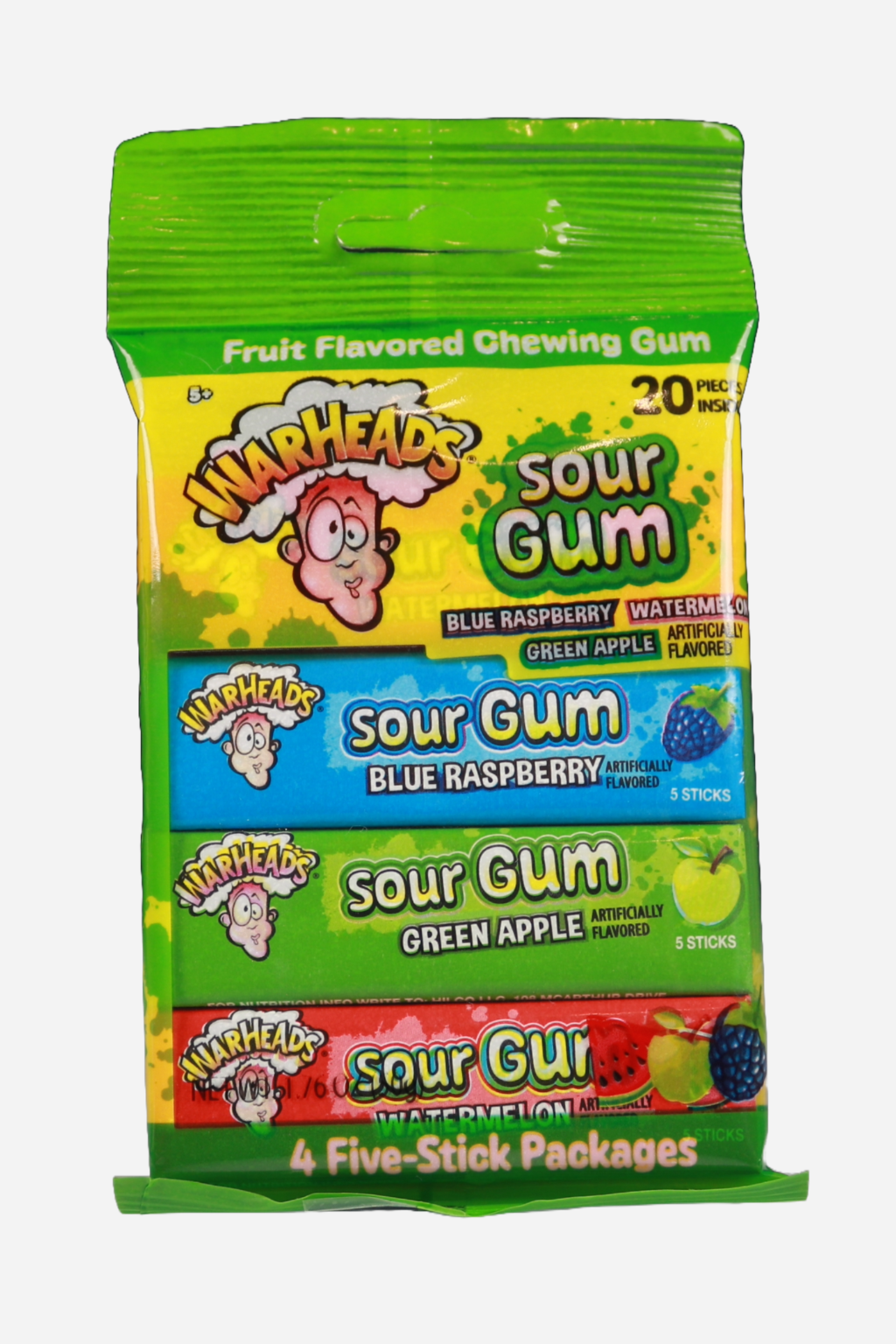 Warheads Sour Chewing Gum