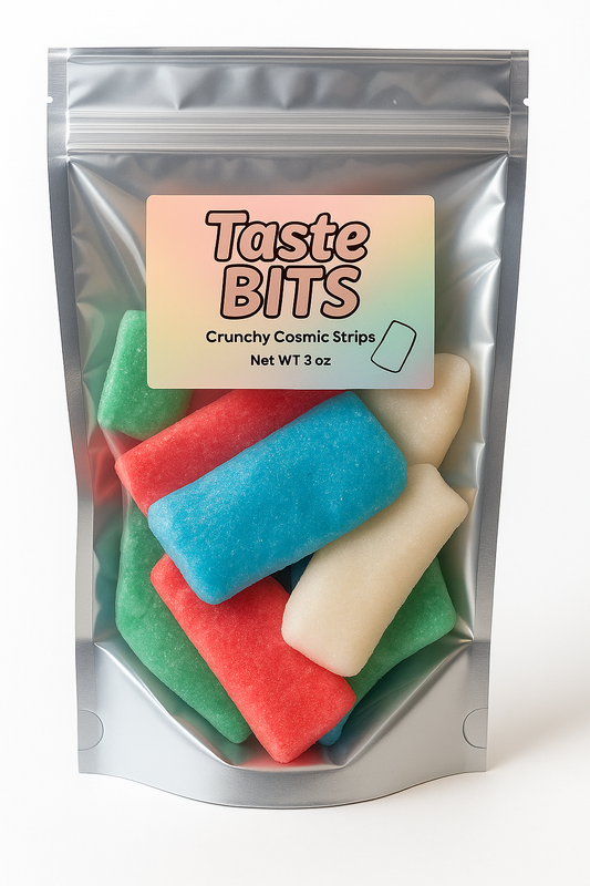 Crunchy Cosmic Strips (Freeze Dried Candy)