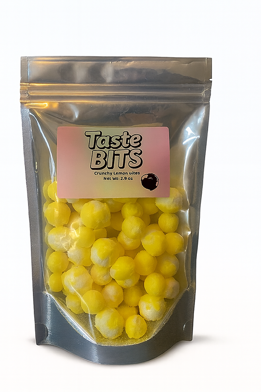 Crunchy Lemon Bites (Freeze Dried Candy)