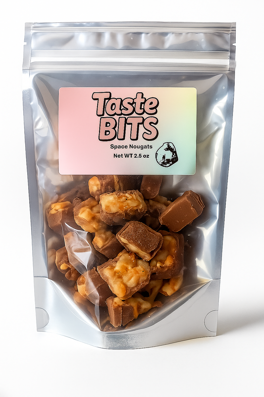 Space Nougats (Freeze Dried Candy) - Contains Peanuts