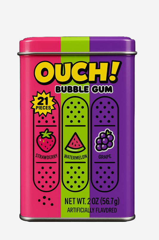 Ouch Bubble Gum
